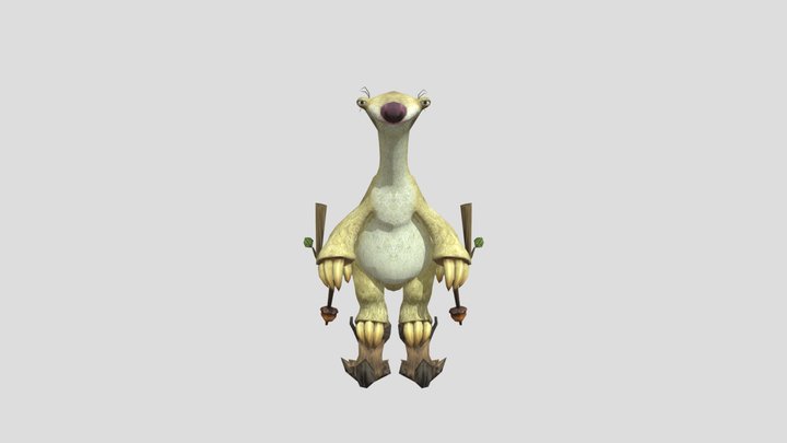 Sid (WII Ice Age 4) 3D Model