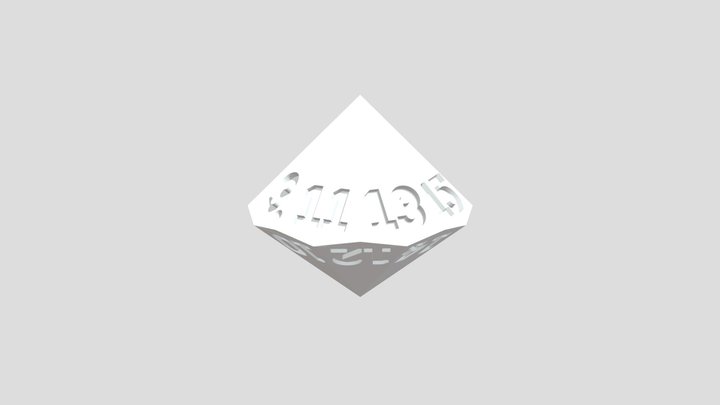 D18 Dice 3d Model 3D Model