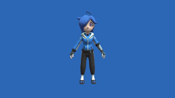SMG4 - Tari (Meta Runner Outfit (with jacket)