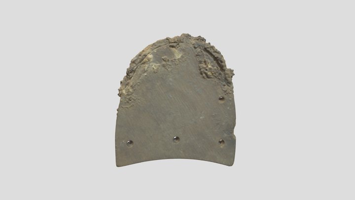 Shoe heel template (AT-GM, STA-01467)