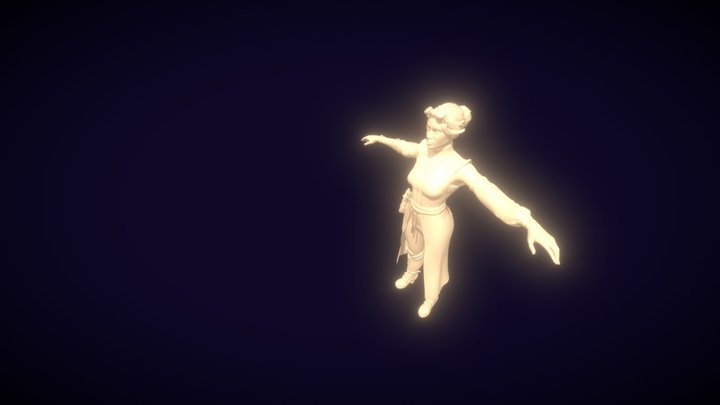 SK_Alchemist 3D Model