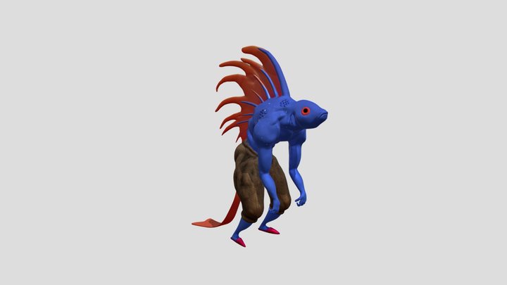 FishMan Updated 3D Model