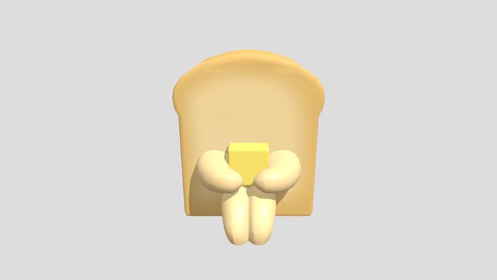 ButterBun 3D Model