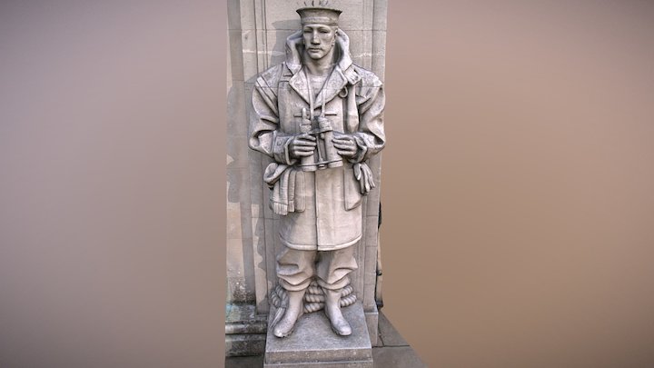 Soldier 1 - The Great Lines | Medway | Kent 3D Model