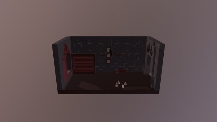 Medieval Room 3D Model