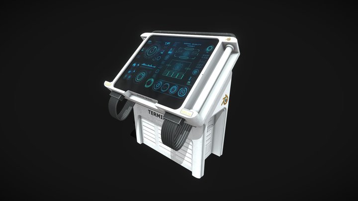 Display Terminal 3D Model