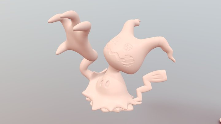 mimikyu [print ready] 3D Model
