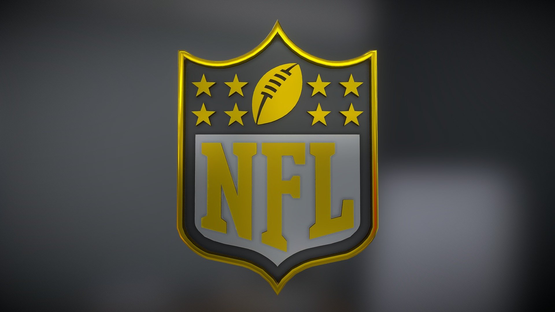 NFL Logo - 3D model by AnshiNoWara [b132920] - Sketchfab