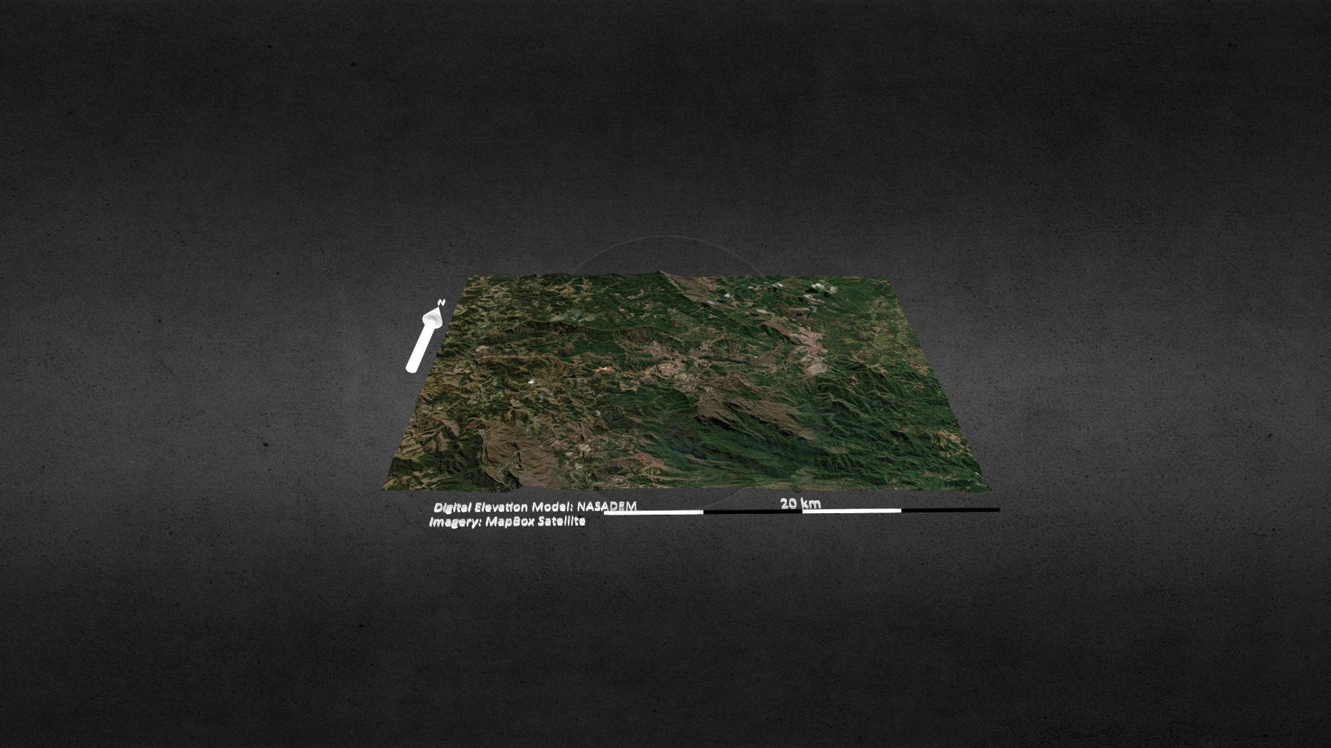 3D BLCK GOLD CITY - BRAZIL HEART OF MINING