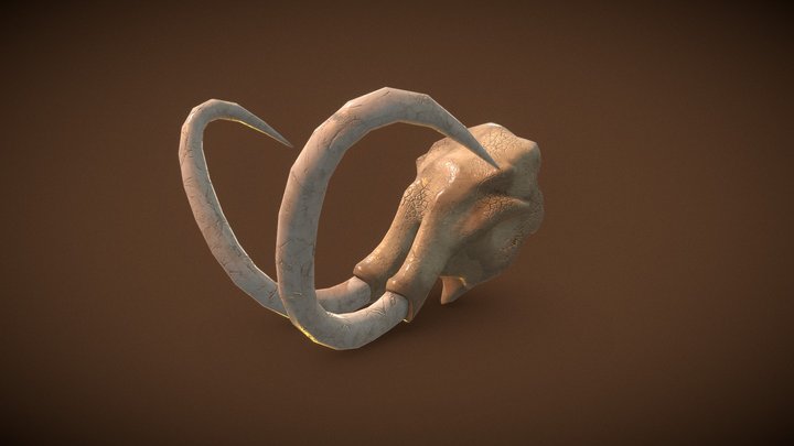 Mammuth Bone 3D Model