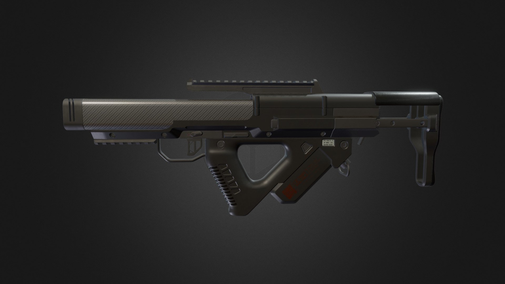 Cataract Superposed Munition PDW - 3D model by Douglas K. (@Doug7070 ...