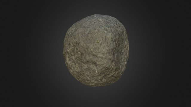 Hammer stone / Percutor 3D Model