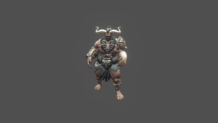 Demonic Warrior 3D Model