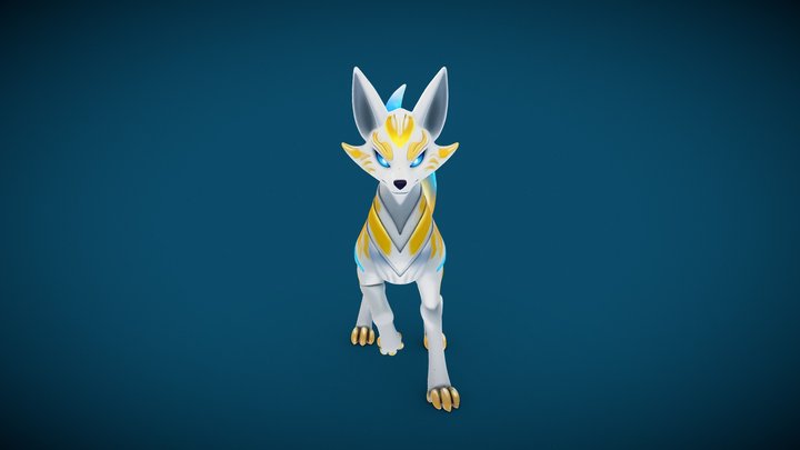 sailve thander wolf 3D Model