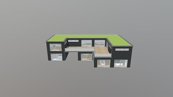 20 blocs - noir février 3D Model