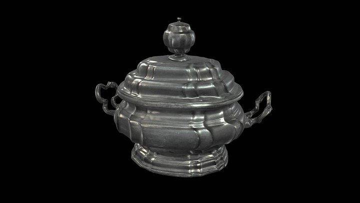Polévková mísa 3D Model
