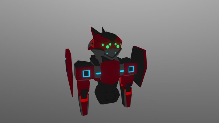 Mecha 3D Model