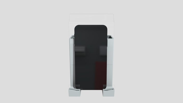 Stoplight iPhone Cradle 3D Model