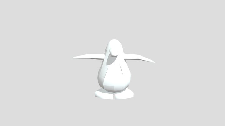 Club Penguin Model 3D Model