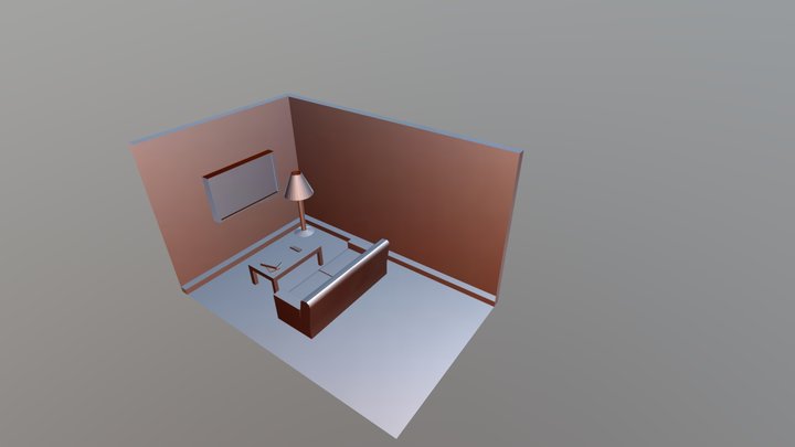 Living room 1 3D Model