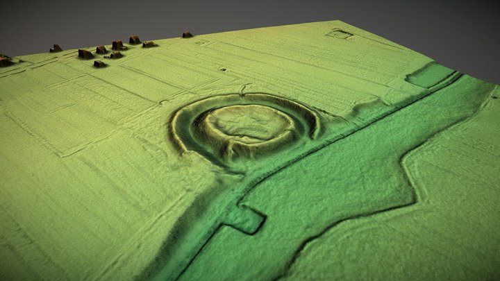 Grodzisko, st. 1 (Poland) – Free 3D Model STL