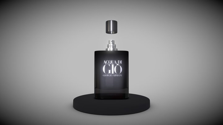 Giorgio Armani Acqua Di Gio Parfum (125ml) 3D Model