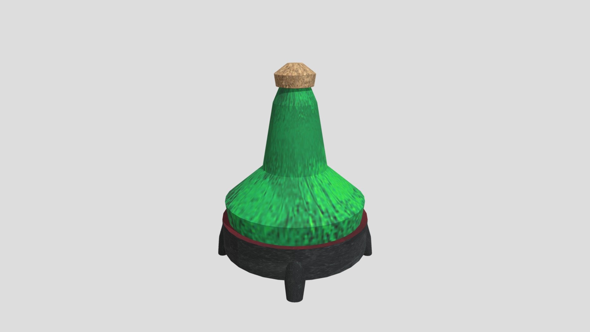 Bottle in a holder