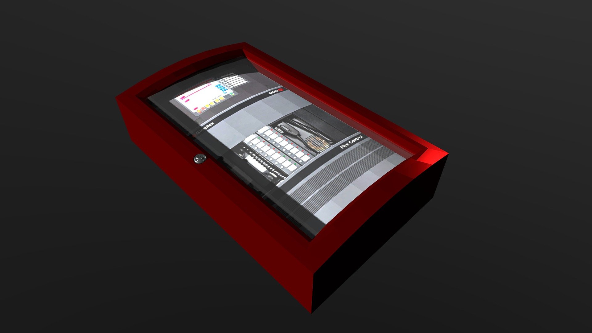 Simplex 4100ES Fire Alarm Control Unit - Download Free 3D model by Brag ...