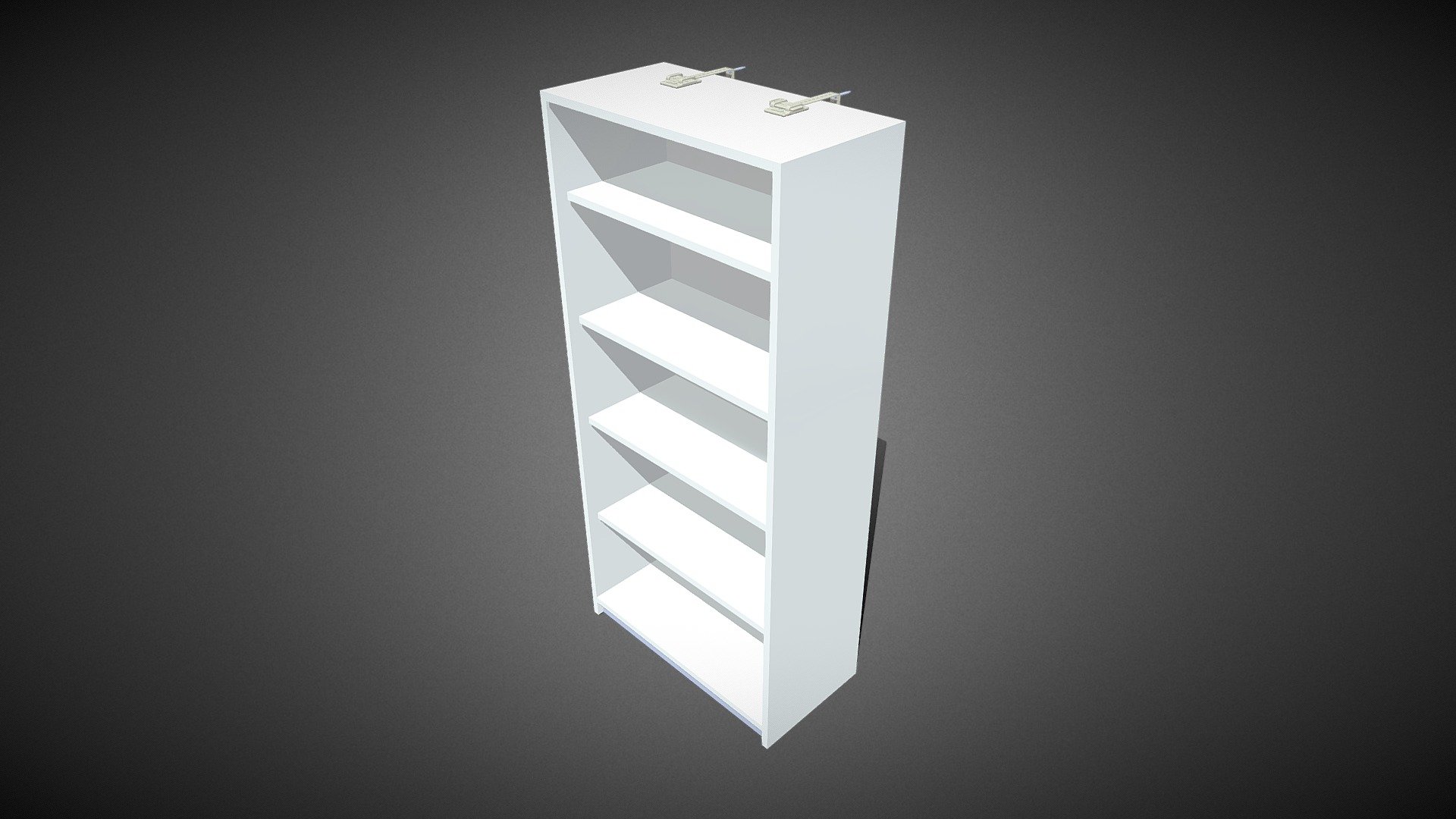 Furniture Fastener 400 lbs (Bookcase) 3D model by SAFETPROOF