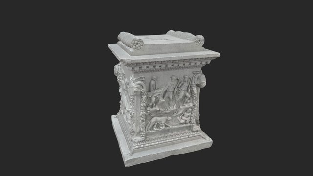 Roman altar / altar romano 3D Model