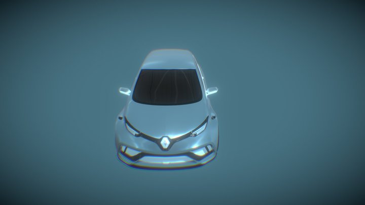 2017_renault_zoe_e-sport_concept 3D Model
