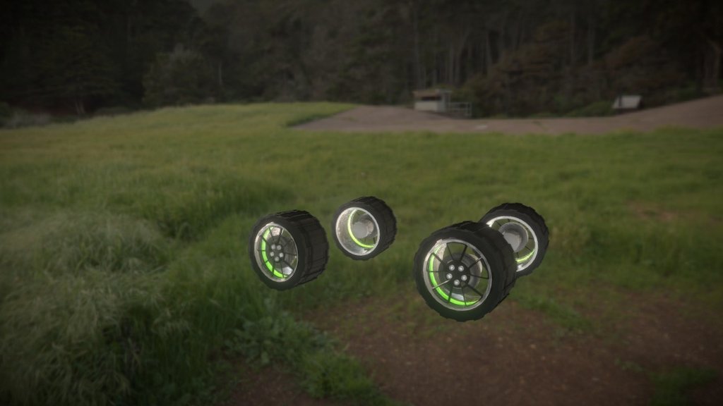 Test Spin Blender Wheel 3D model by montex [b139fea] Sketchfab