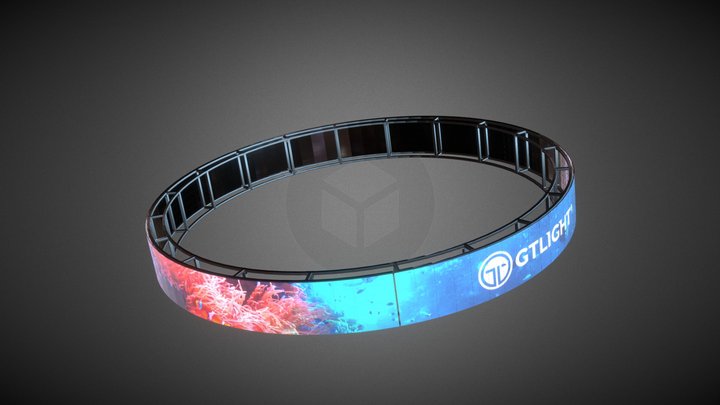 GTLight LED Ring 3D Model