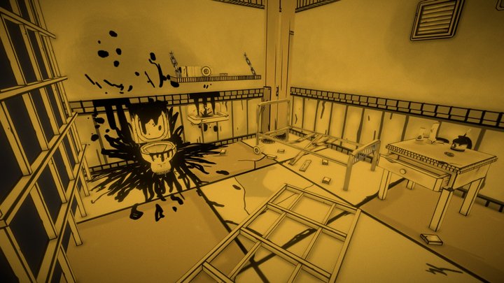 Bendy-and-the-ink-machine 3D models - Sketchfab