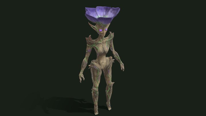flower fairy 3D Model
