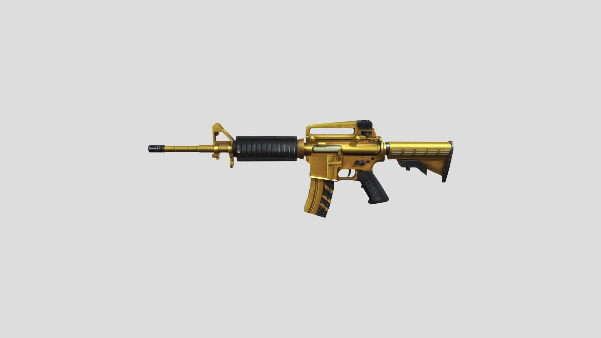 Gold M4A1 Free Fire