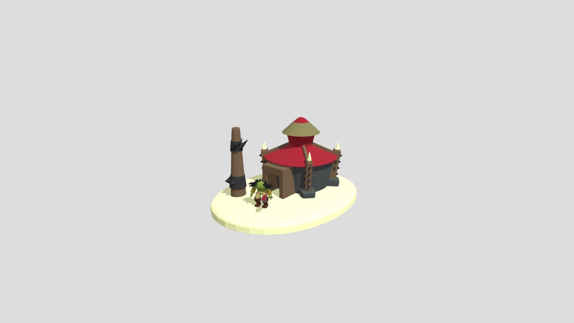 Diorama Orgrimmar