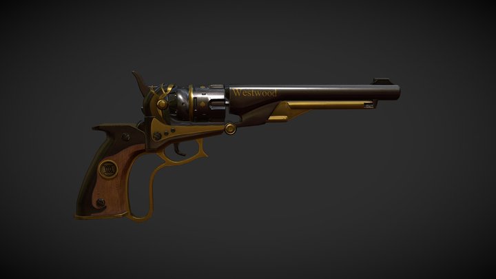 Revolver Westwood ElDorado 3D Model