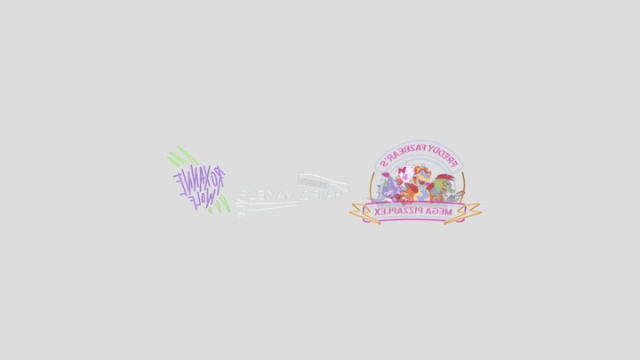 neon sing 2 3D Model