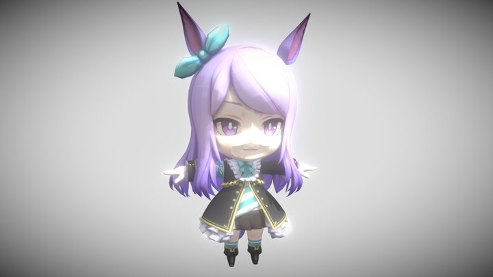 mejiro mcqueen chibi – Modèle 3D gratuit STL