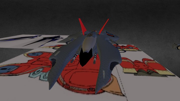 Spaceracer Advanced 3D Model