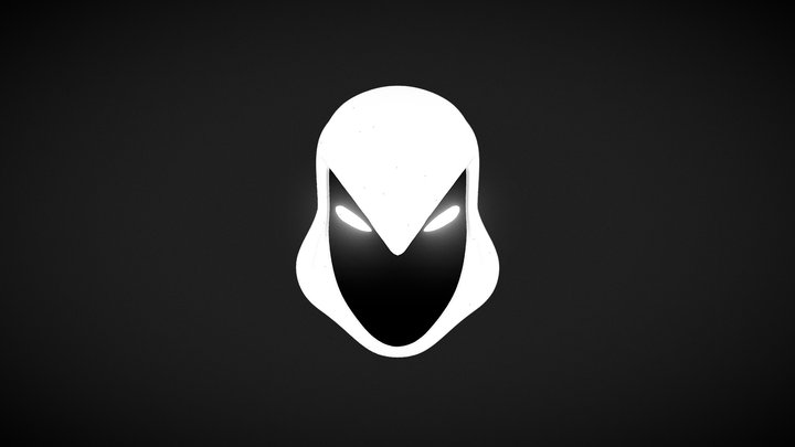 Moon Knight Comic book version Head Sculpture 3D Model