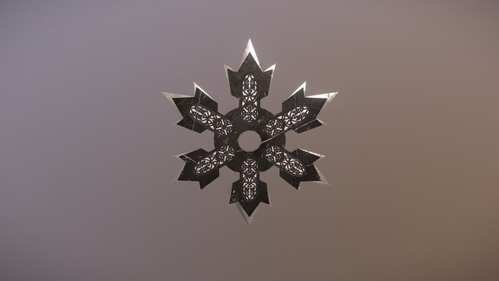 Shuriken6 3D Model