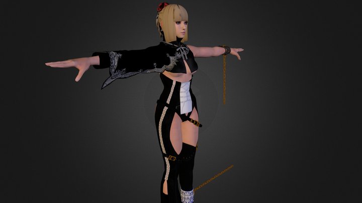 Tekken - Lili Bride 3D Model