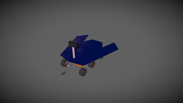 Mars rover 3D Model