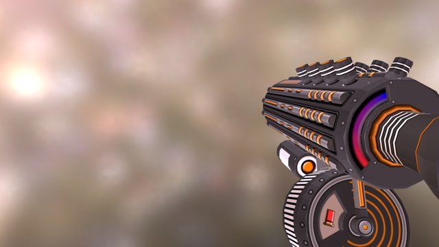 Gun 3D Model