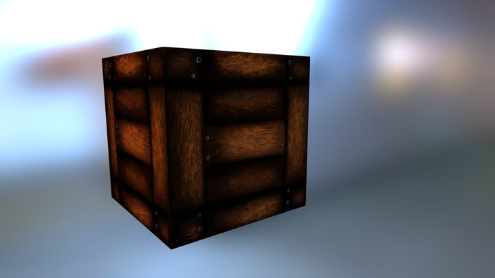 Crate Model 3D Model