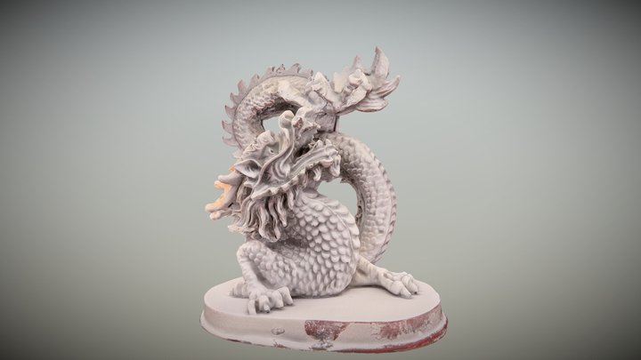 A Little Dragon 3D Model