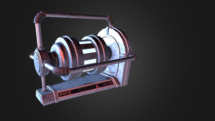 Sci FI - Generator 3D Model