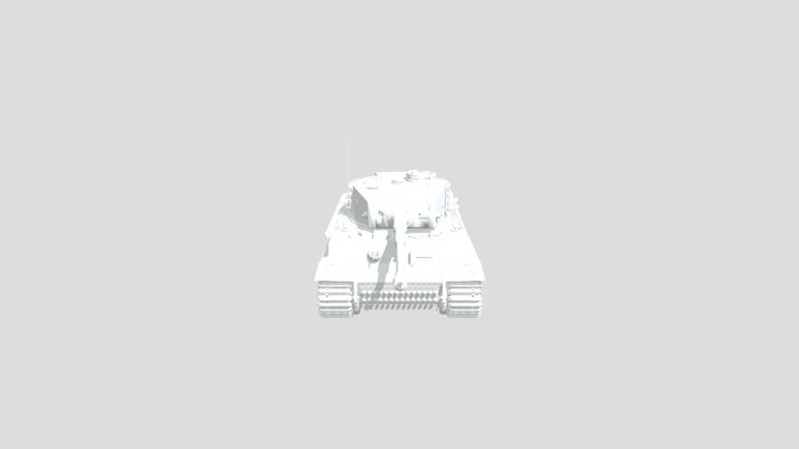 坦克 3D Model